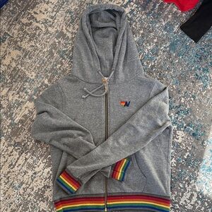 Aviator Nation gray sweatshirt